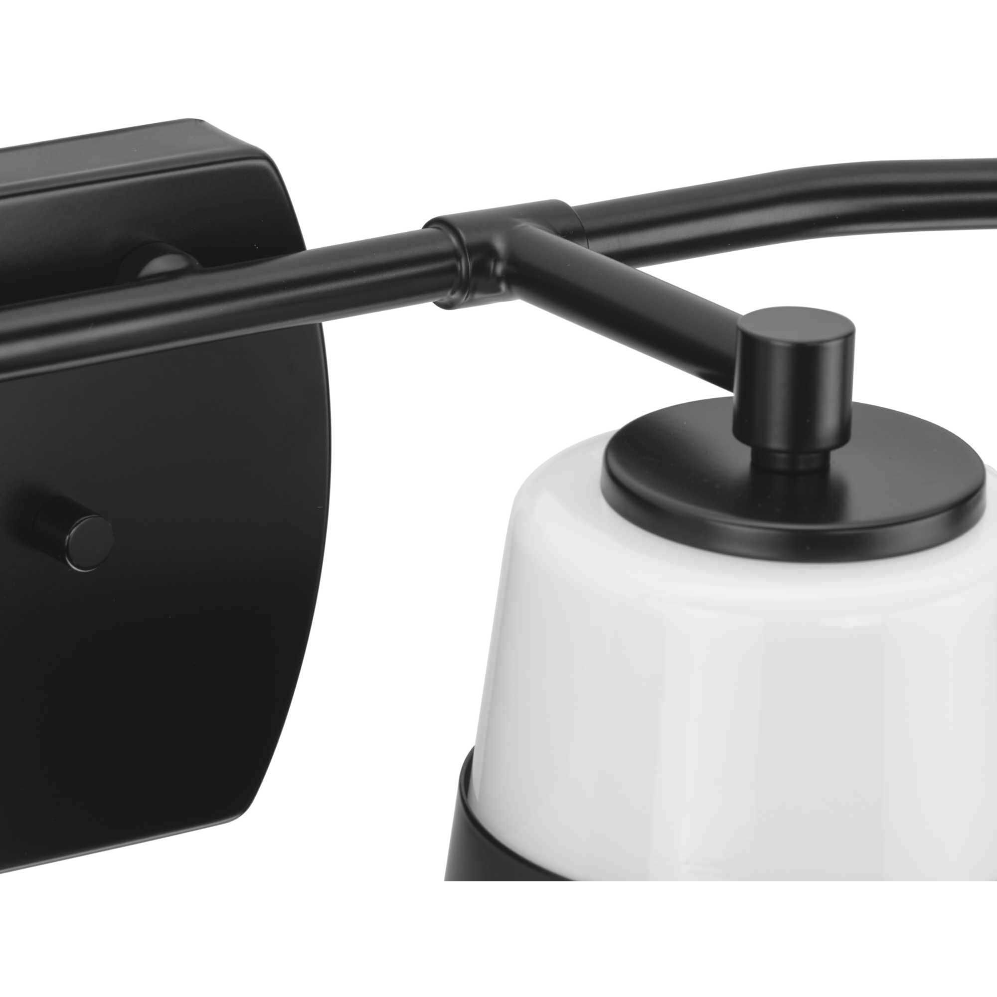 Haven 4 Light 34 inch Matte Black Bath Light Wall Light