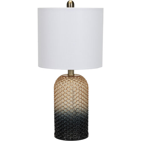 Wolfsburg 21.25 inch 60 watt Light Grey Table Lamp Portable Light