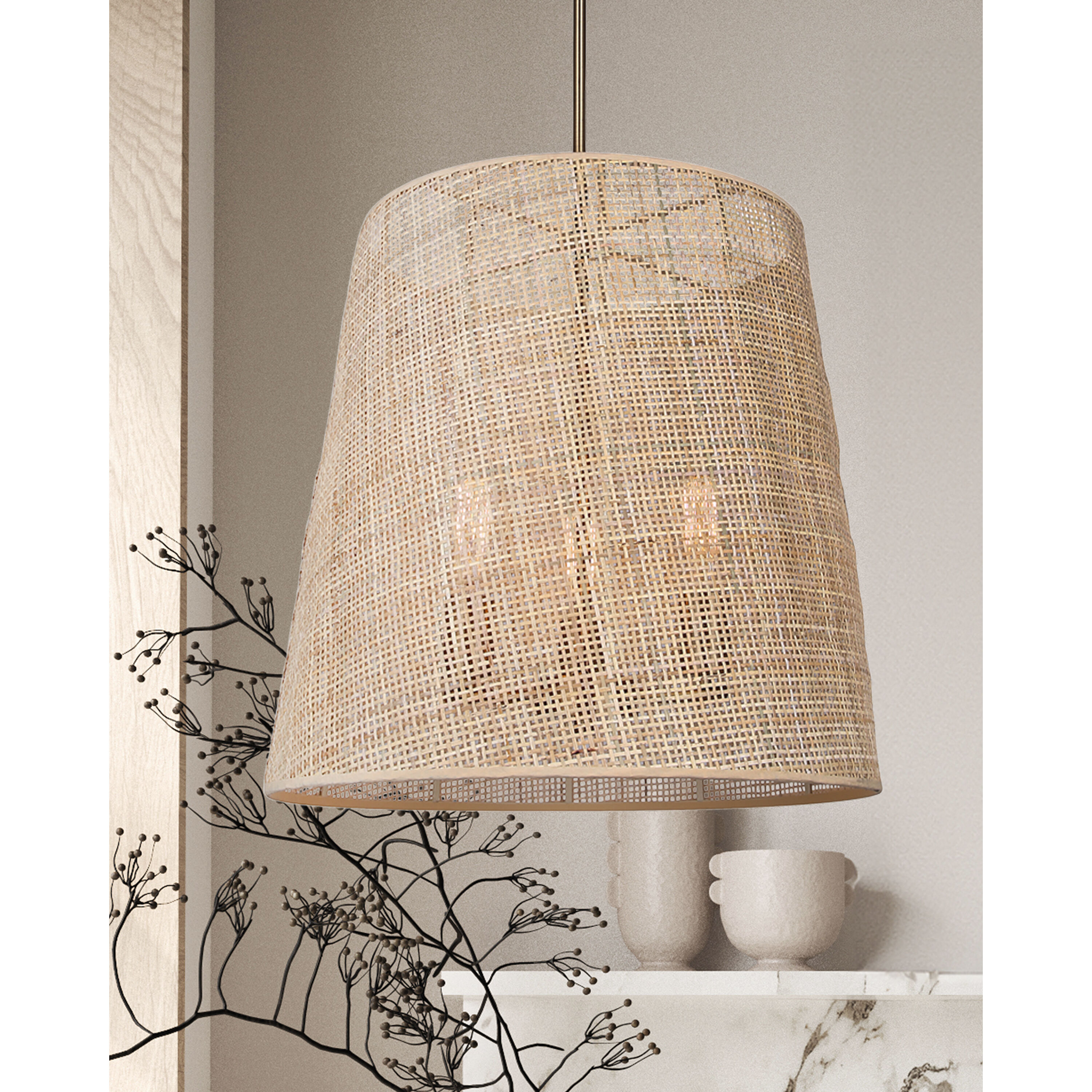 Mia 3 Light 18 inch Gold Chandelier Ceiling Light