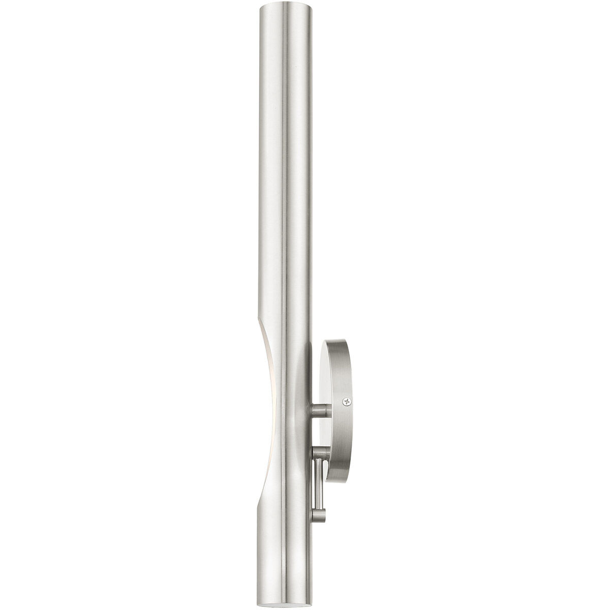 Acra 1 Light 5 inch Brushed Nickel ADA ADA Single Sconce Wall Light