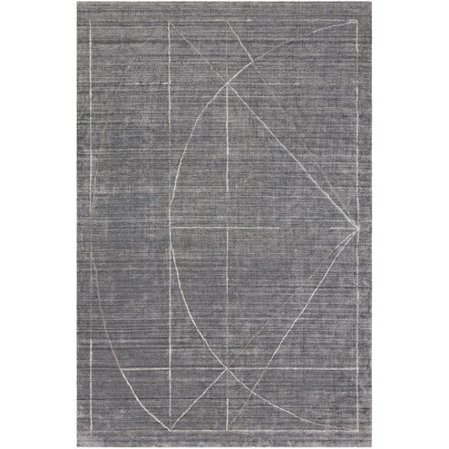 Chili 72 X 48 inch Gray Rug, Rectangle