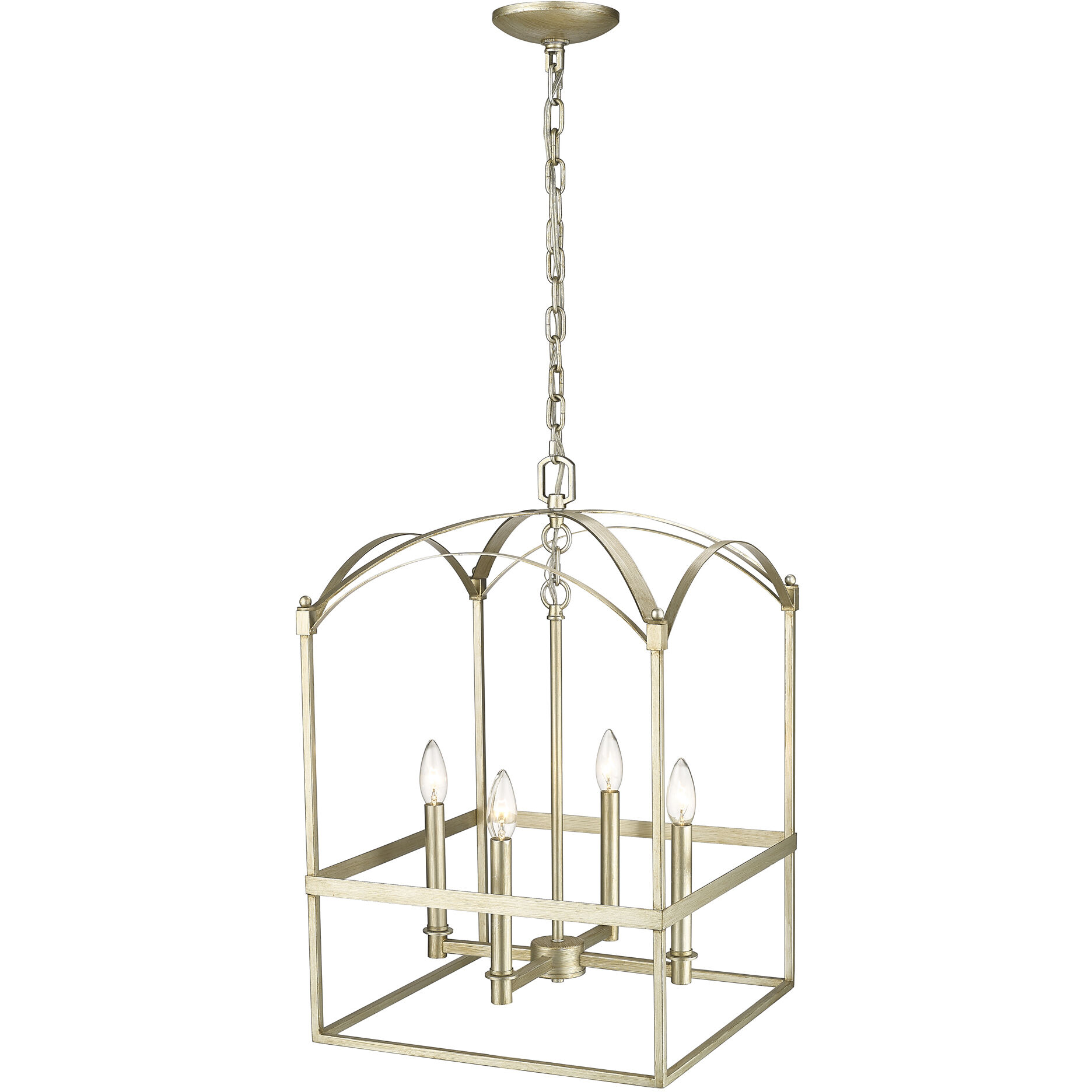 Cormac 4 Light 16 inch Washed Gold Pendant Ceiling Light