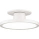 Twist-N-Lite LED 8 inch White Semi-Flush Mount Ceiling Light, WAC Limited