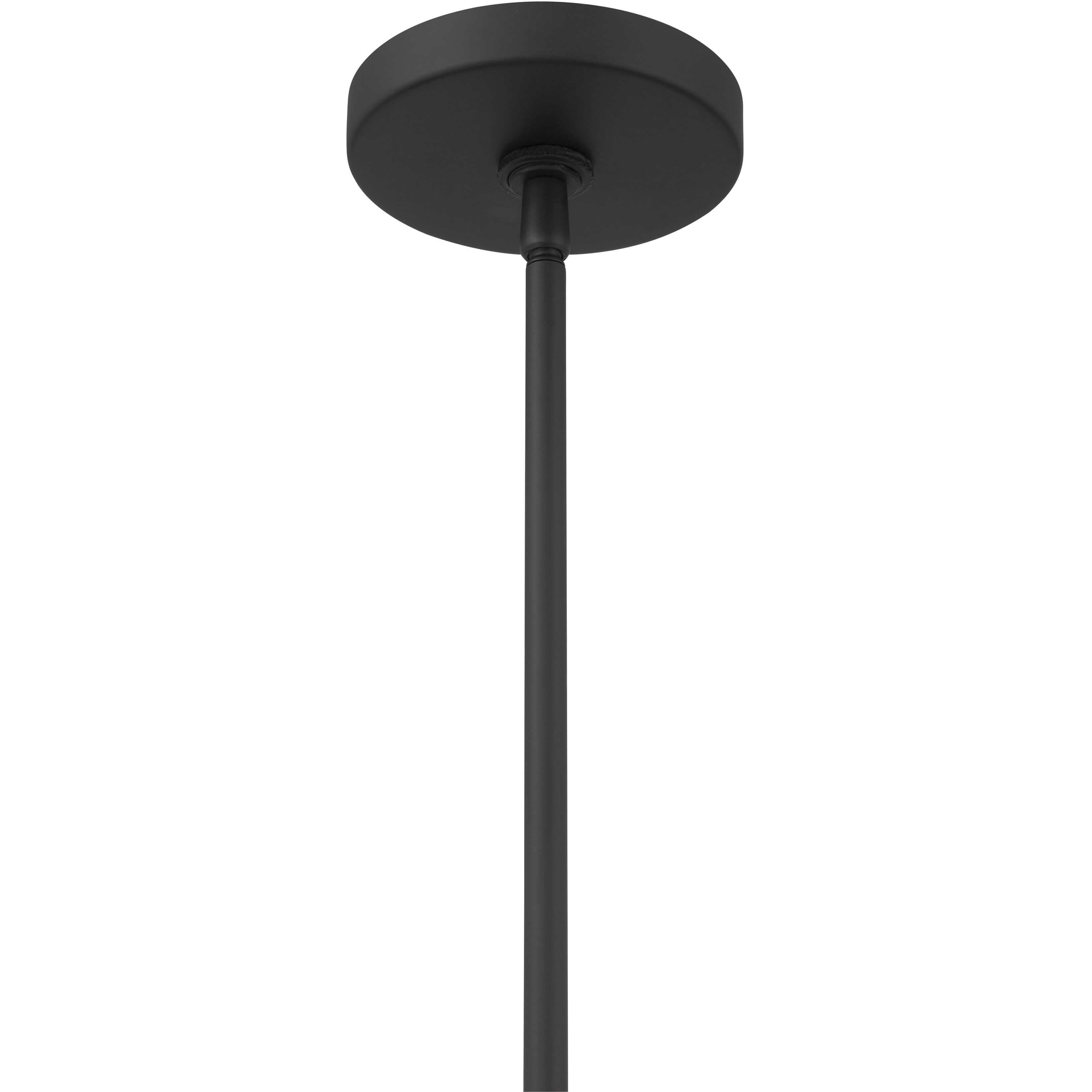 Lorenth 1 Light 18 inch Dark Matte Black Pendant Ceiling Light
