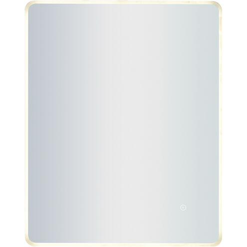 Glintor 30 X 24 inch Mirror with Silver Wall Mirror