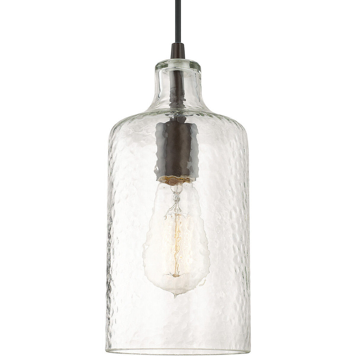 Elijah 1 Light 5 inch Burnished Bronze Pendant Ceiling Light