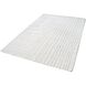 Blockhill 96 X 60 inch Cream Rug, Handwoven