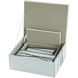 Cameron White and Black Glass Boxes