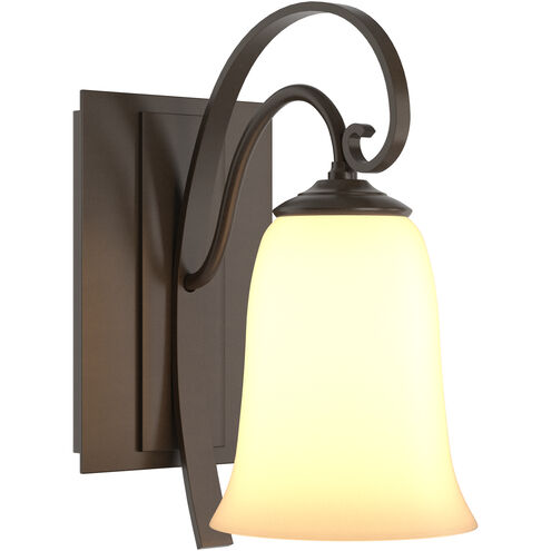 Scroll 1 Light 5 inch Bronze Sconce Wall Light