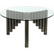 Organum 36 X 36 inch Gun Metal Coffee Table