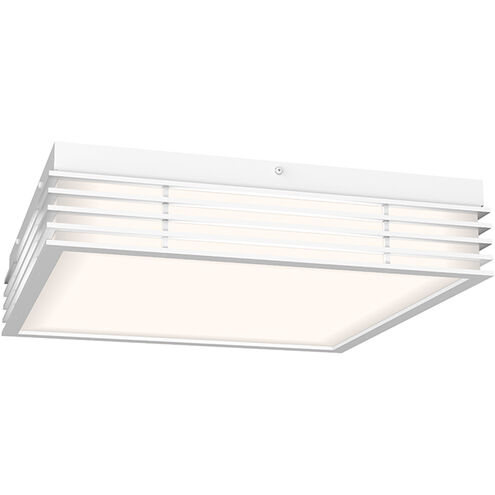 Marue LED 15 inch Textured White Surface Mount Ceiling Light