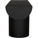 T 72 X 20.5 inch Matte Black Console