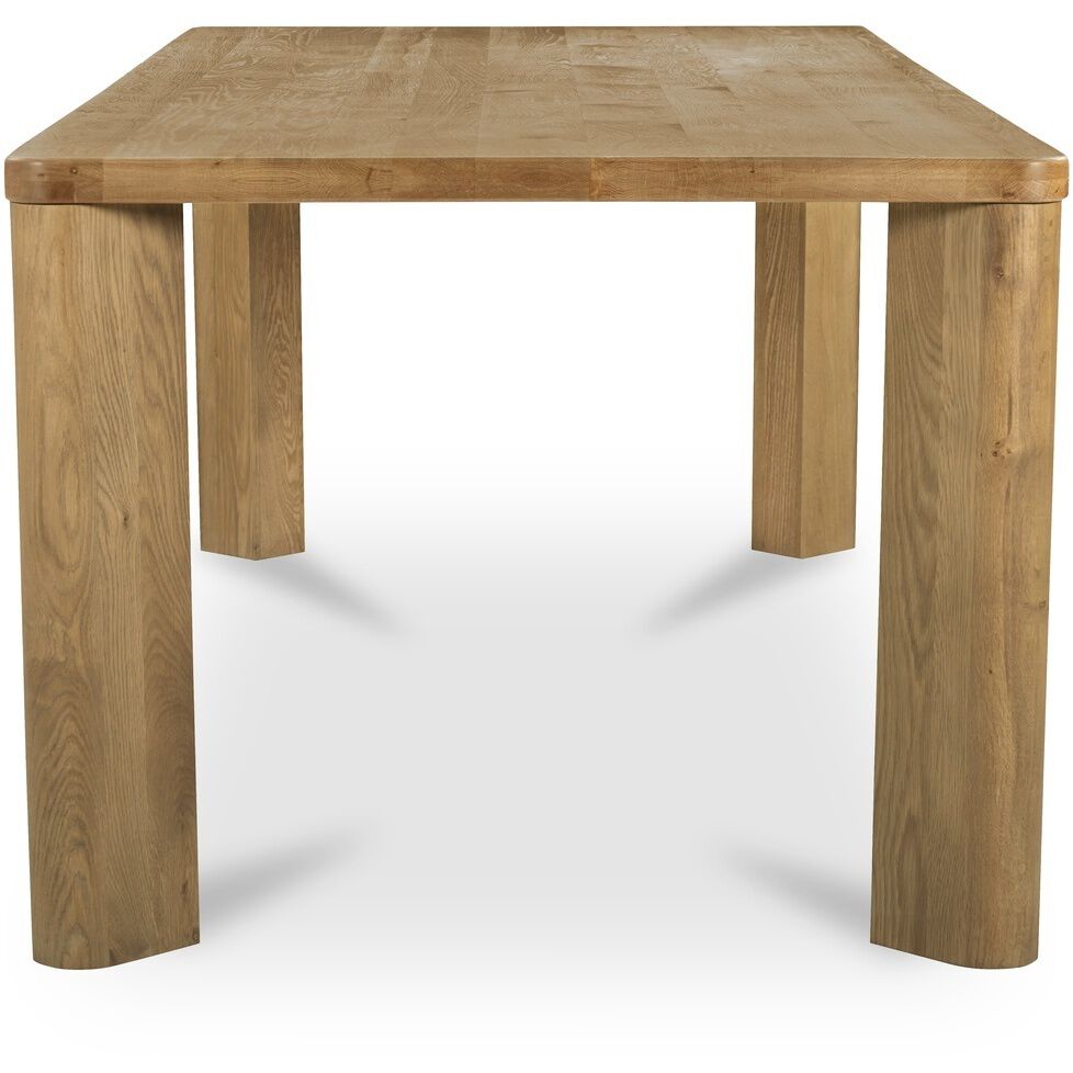 Segment 72 X 39 inch Brown Dining Table, Small