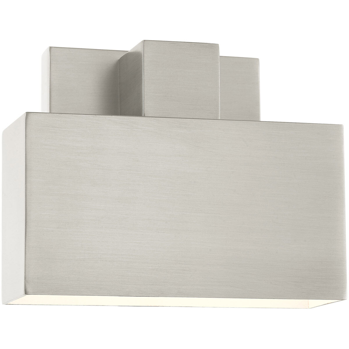 Lynx 1 Light 5 inch Brushed Nickel Outdoor ADA Wall Sconce
