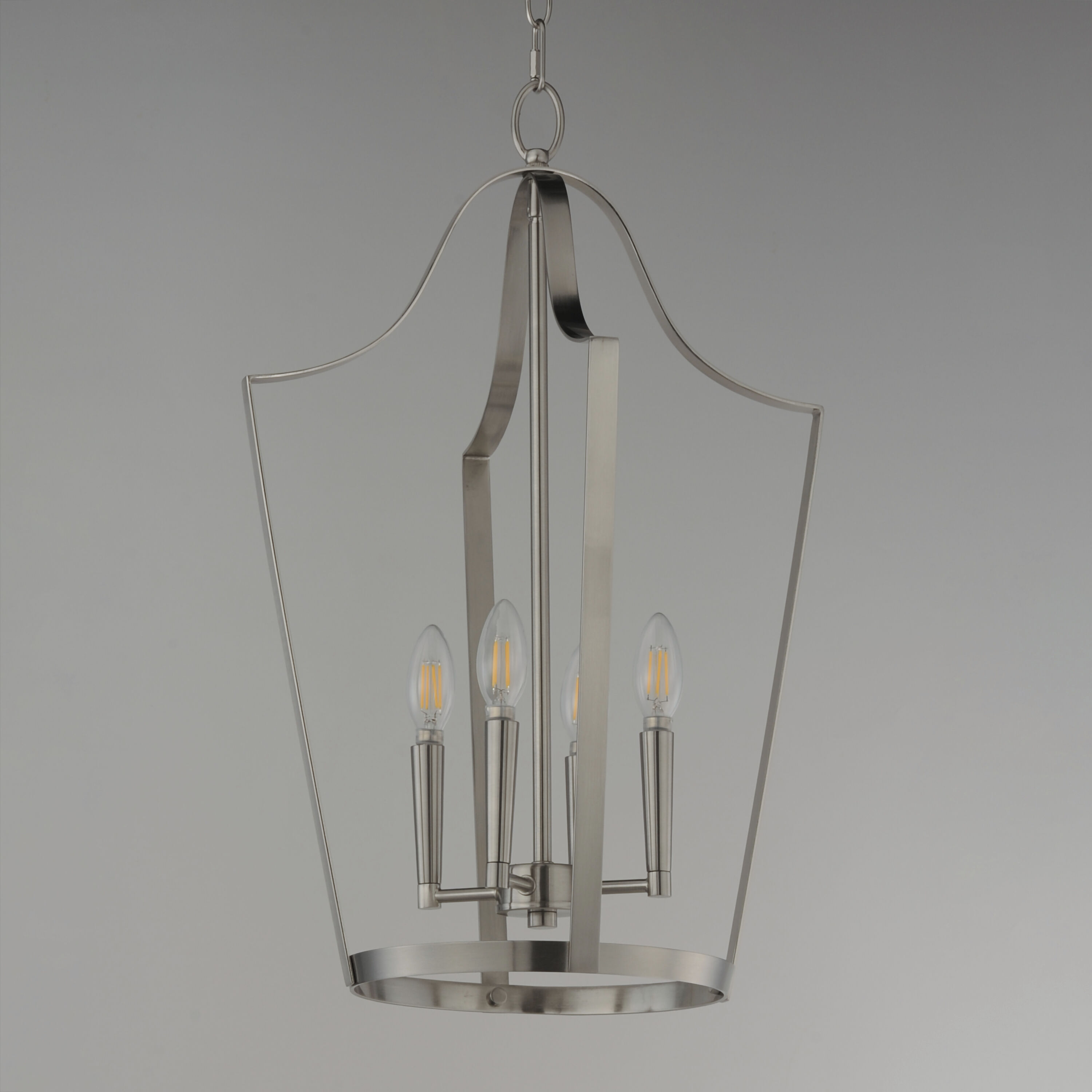 Arden 4 Light 16 inch Satin Nickel Entry Foyer Pendant Ceiling Light