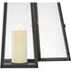 Hugh 7.5 inch Black Outdoor Lantern
