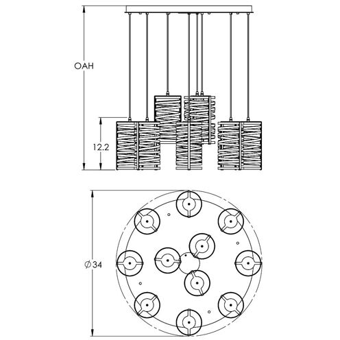 Tempest led ceiling lamp cheap