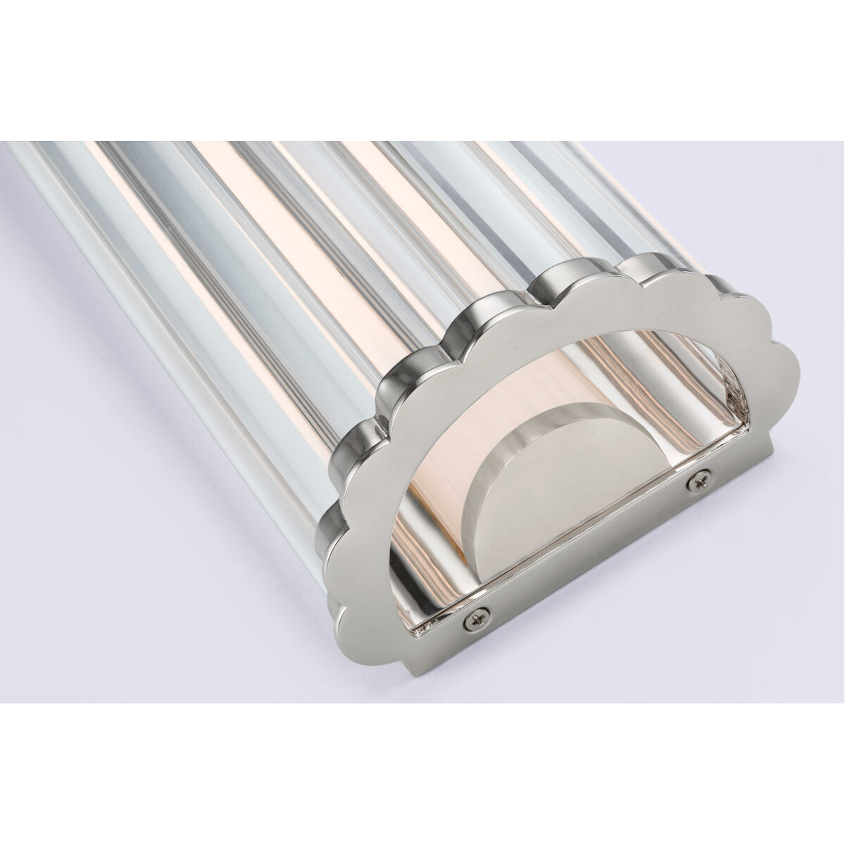 Chapman & Myers Kean LED 5.75 inch Polished Nickel Sconce Wall Light