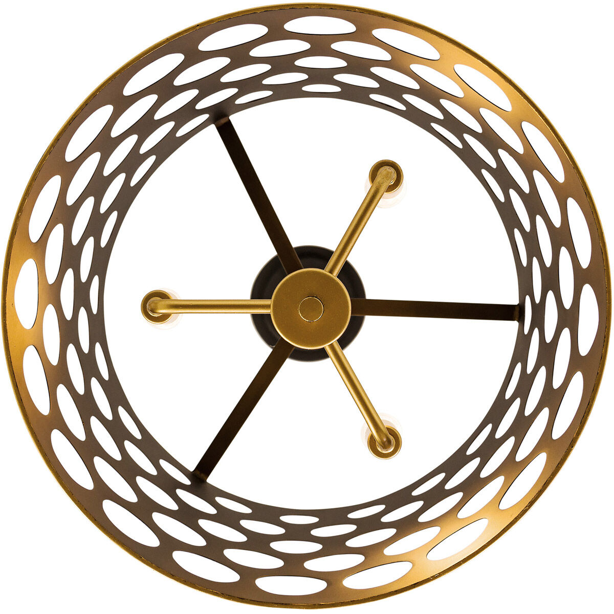 Bailey 3 Light 16 inch Gold Pendant Ceiling Light