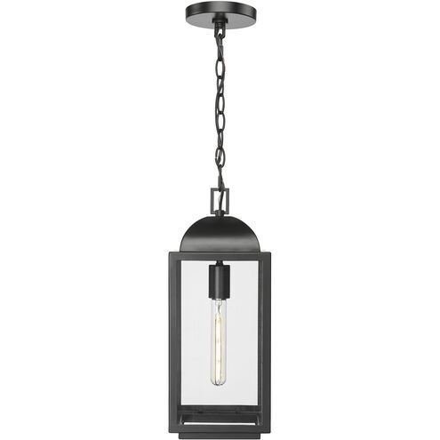 Beaufort 1 Light 7 inch Powder Coated Black Outdoor Hanging Lantern