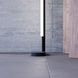 Keel 86.5 inch 28.00 watt Satin Black Floor Lamp Portable Light