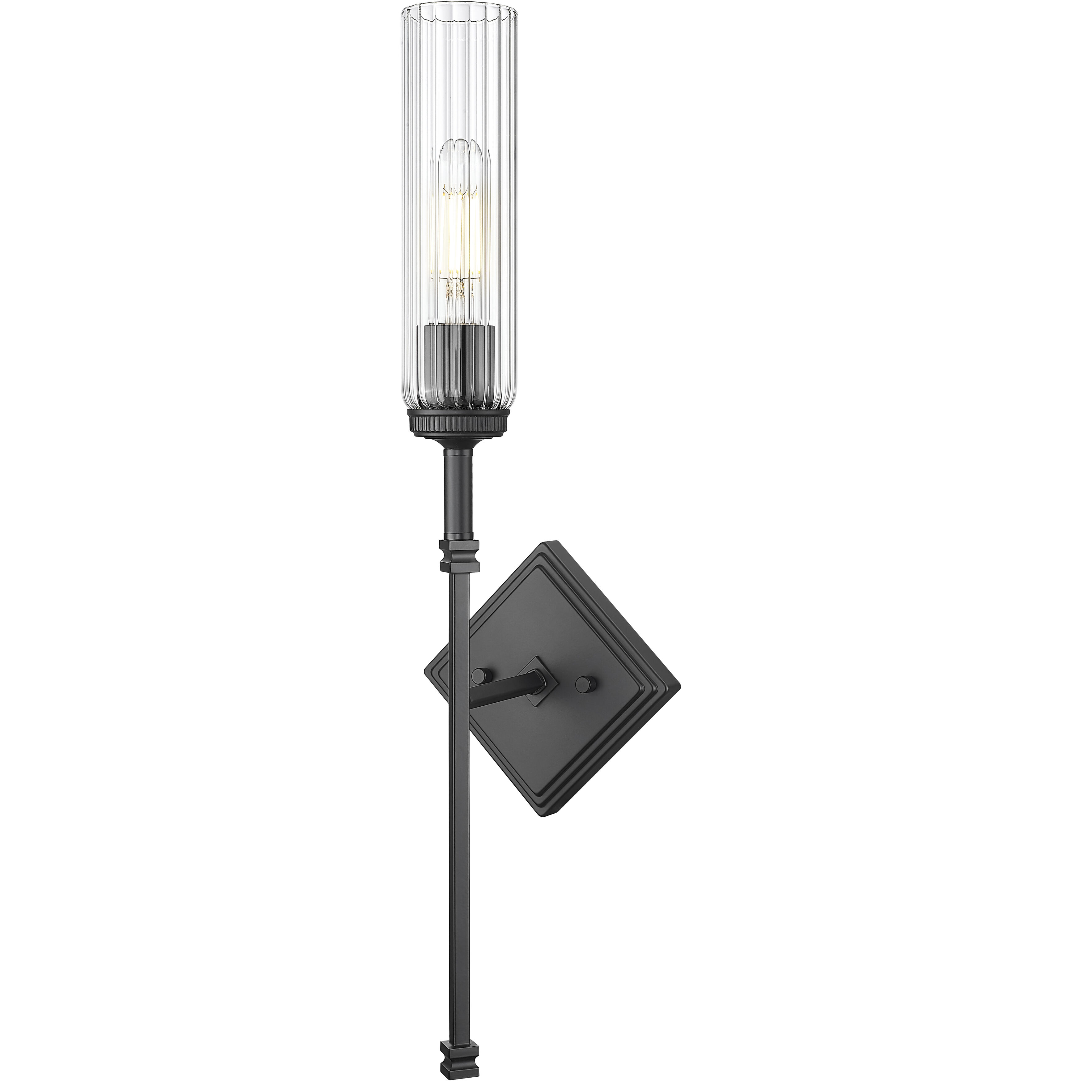 Esme Wall Sconce Wall Light in Matte Black
