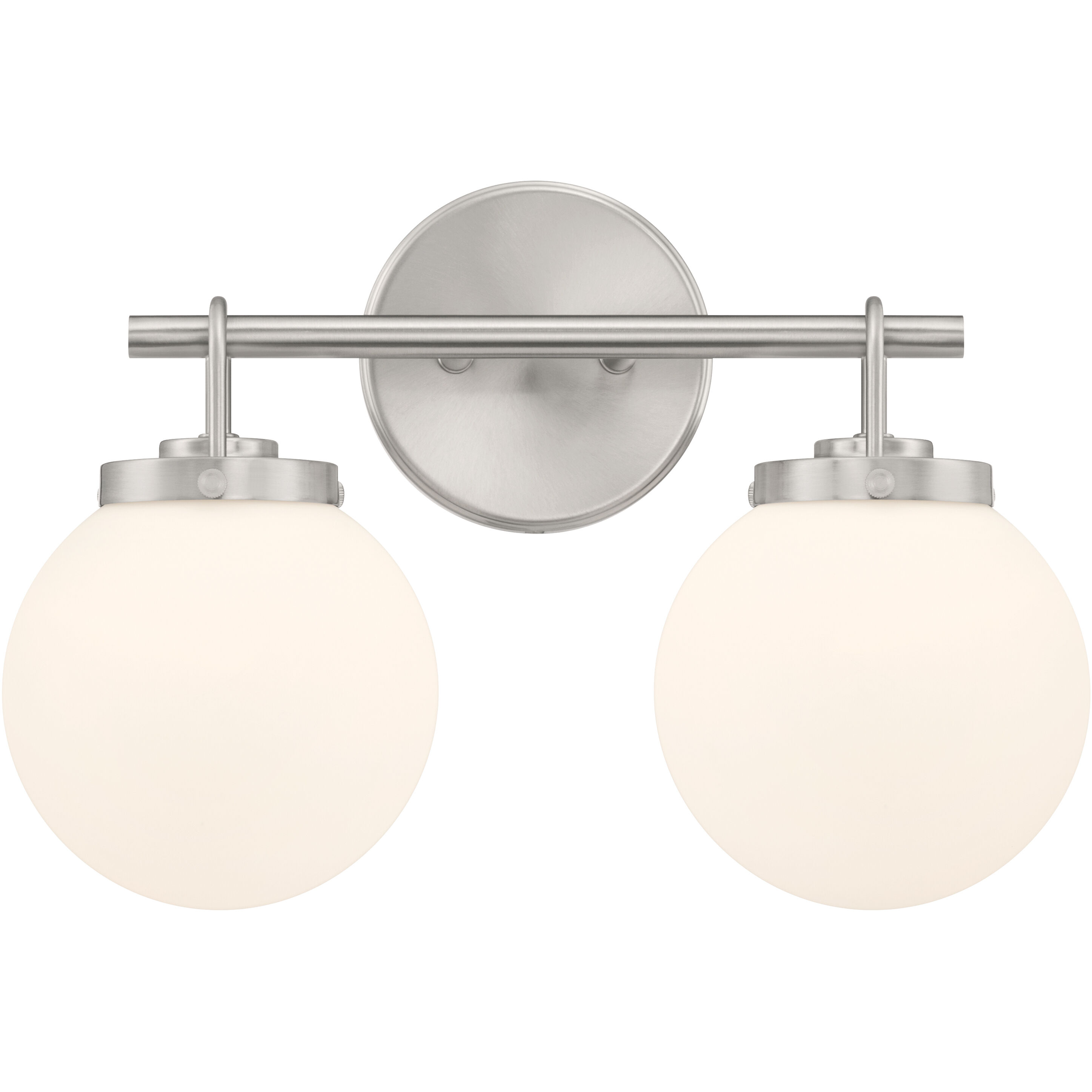 Ortesa 2 Light 15 inch Brushed Nickel Vanity Wall Light
