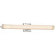 Clouds 30.5 inch Brushed Nickel Vanity Light Wall Light