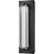 Lucien LED 5 inch Black Vanity Light Wall Light, Vertical