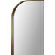 Edwin 36 X 24 inch Bronze Wall Mirror