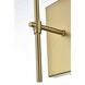 Eclipse 1 Light 4.5 inch Satin Gold Bath Sconce Wall Light