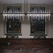 Cityscape LED 51.9 inch Natural Iron and Sterling Pendant Ceiling Light in Natural Iron/Sterling, Large