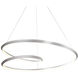 Ampersand LED 39.38 inch Brushed Nickel Pendant Ceiling Light