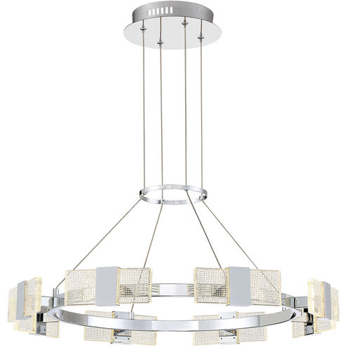 Krone 1 Light 12 inch Chrome Chandelier Ceiling Light