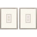 Figurative Collection Beige Framed Art