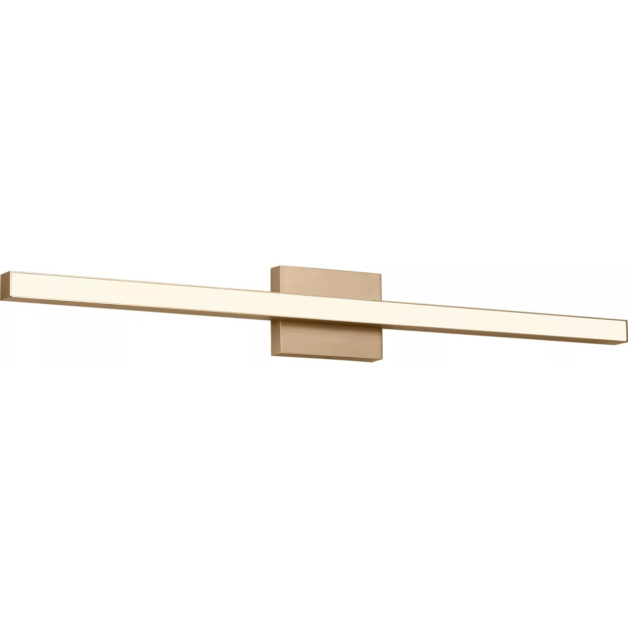 Marque LED 36 inch Satin Brass Vanity Light Wall Light