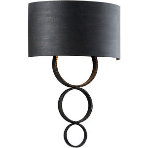 Rivington 2 Light 12 inch Charred Copper Wall Sconce Wall Light