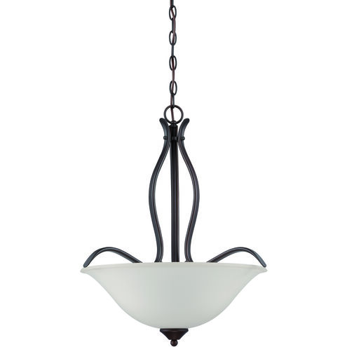 Northlake 3 Light 20 inch Aged Bronze Brushed Pendant Ceiling Light