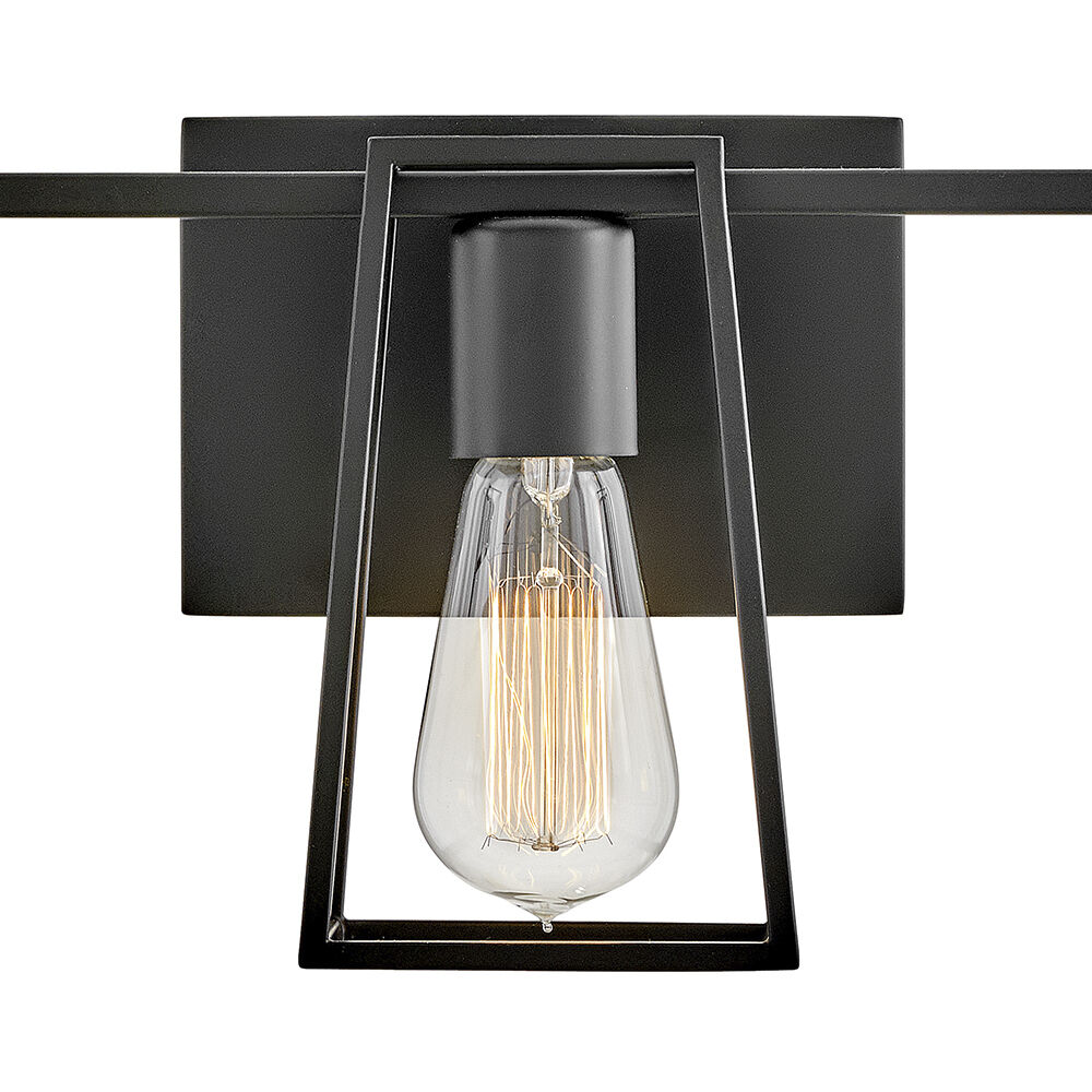 Filmore 24 inch Black Vanity Light Wall Light