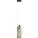 Twinewell 1 Light 5.13 inch Bronze Mini Pendant Ceiling Light
