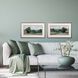 Landscapes Collection Green Framed Art