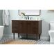 Cyrus 48 X 22 X 34 inch Walnut Vanity Sink Set