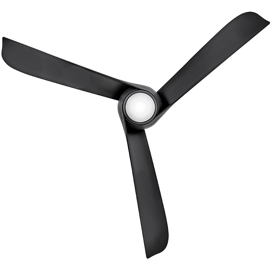 Tiburon 56 inch Matte Black Smart Fan