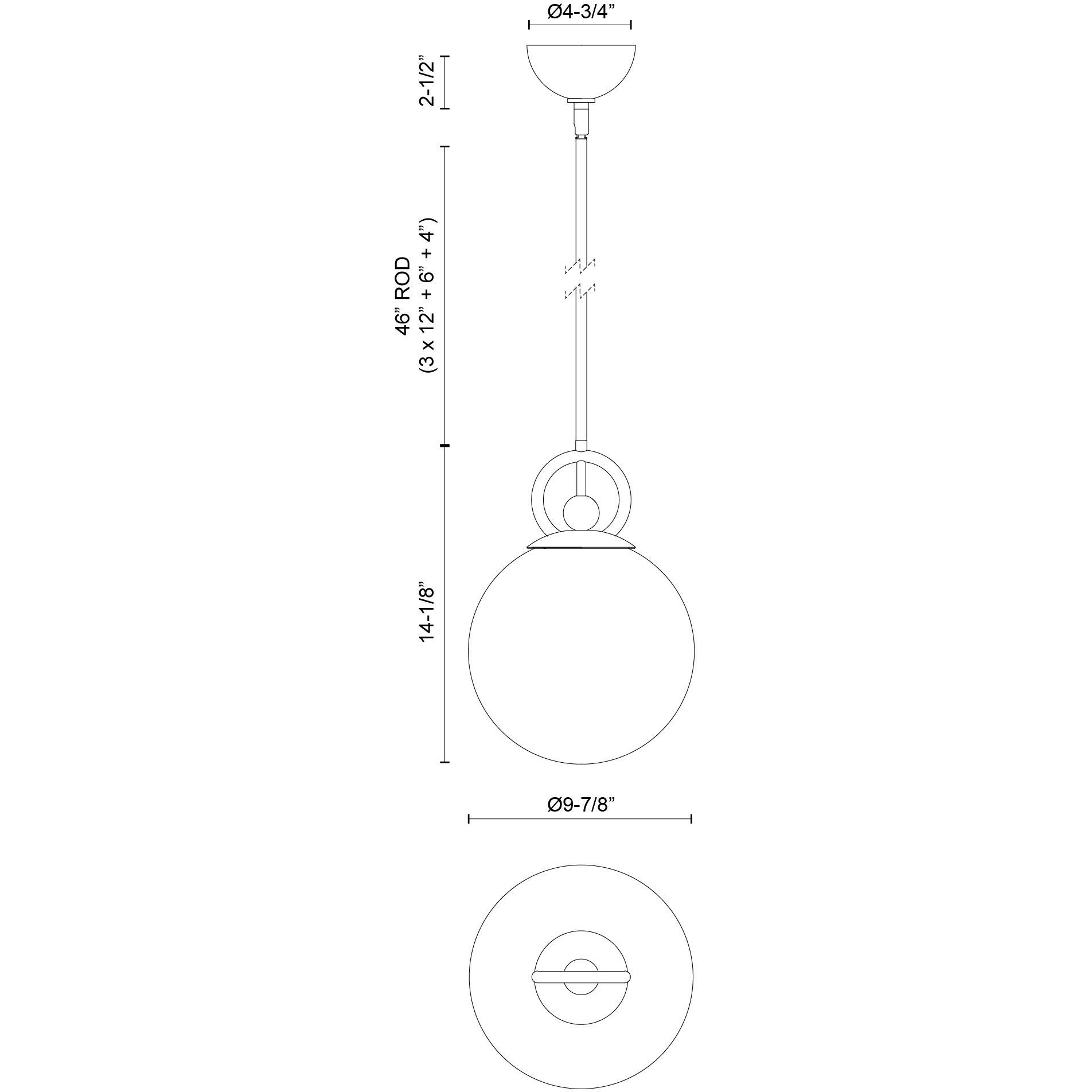 Alora Mood Fiore Pendant Ceiling Light in Brushed Gold