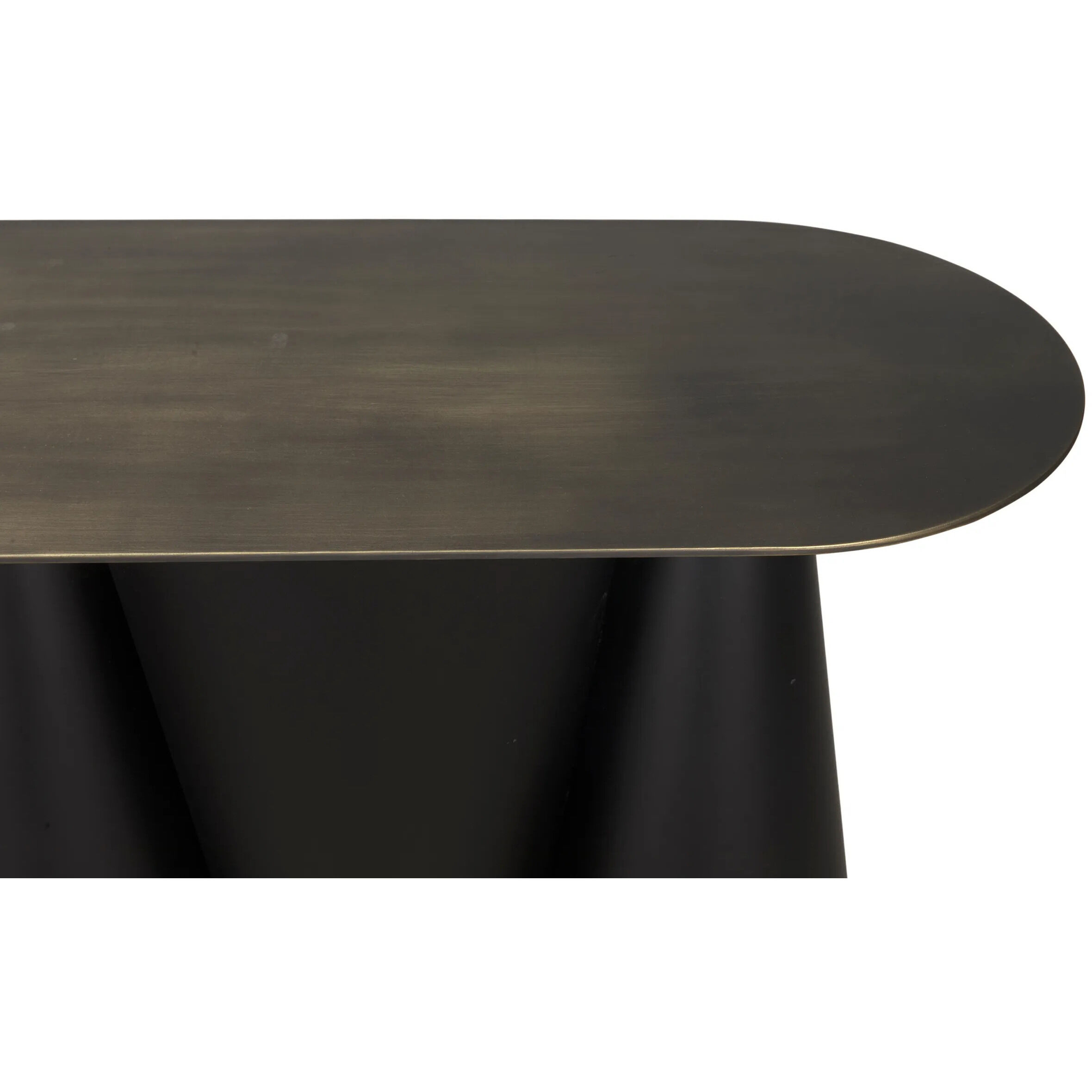Salt and Pepper 59 X 13.5 inch Matte Black Console