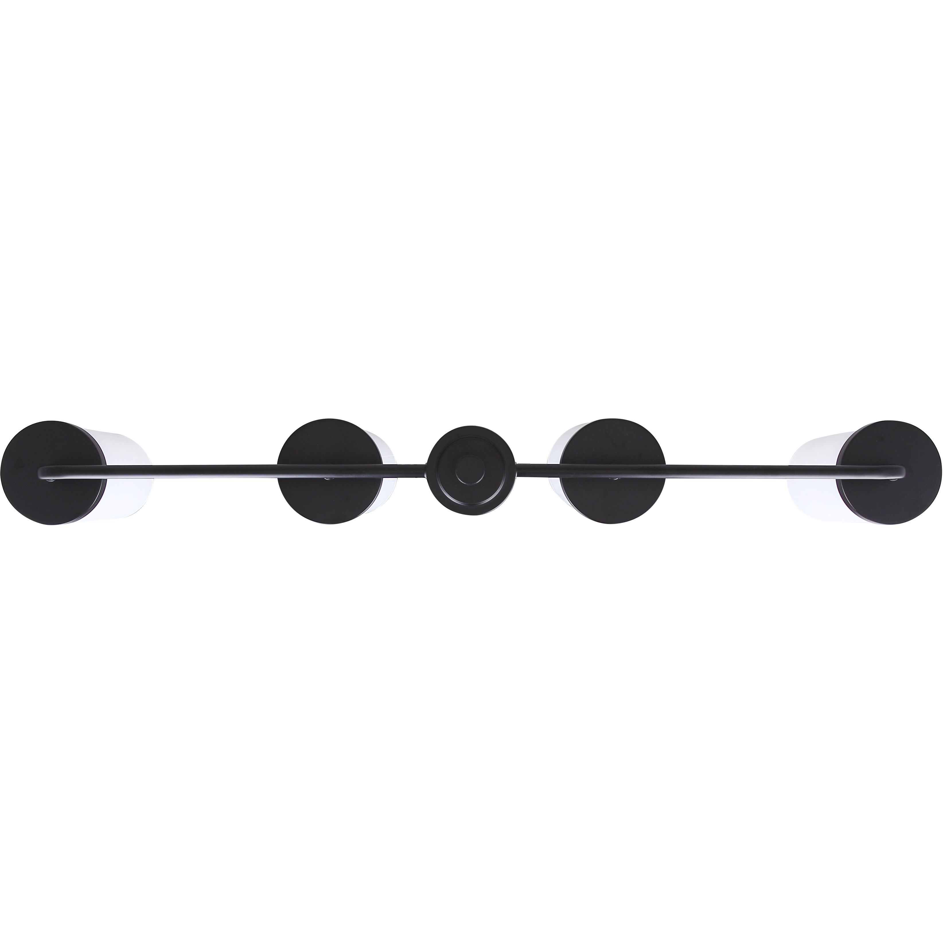 Malloy 4 Light 23.25 inch Matte Black Chandelier Ceiling Light