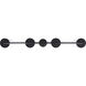 Malloy 4 Light 23.25 inch Matte Black Chandelier Ceiling Light