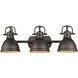 Yep Duncan Vanity Wall Light in Rubbed Bronze