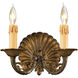 Jonathan 2 Light 10.25 inch Oxide Brass Wall Sconce Wall Light