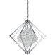 Canada 4 Light 28 inch Chrome Chandelier Ceiling Light
